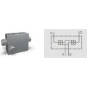 DOUBLE PILOT OPERATED CHECK VALVES FLANGEABLE BY SCREW 
